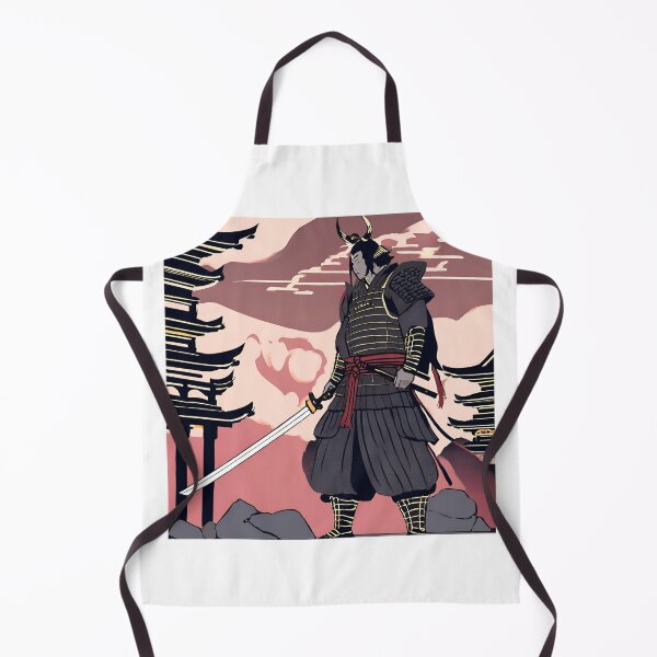 Item preview, Dark Ancestral Japanese Samurai Drawn designed and sold by Gina-Rosa.