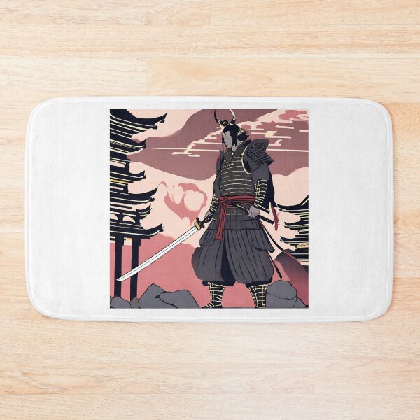 Item preview, Dark Ancestral Japanese Samurai Drawn designed and sold by Gina-Rosa.