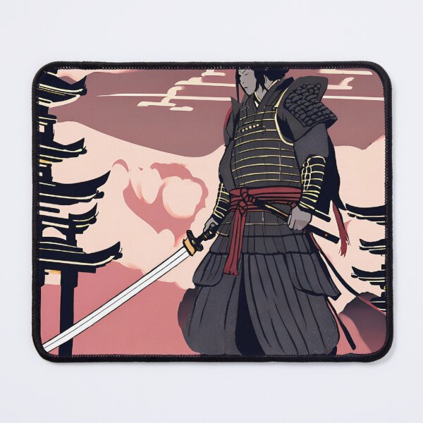 Item preview, Dark Ancestral Japanese Samurai Drawn designed and sold by Gina-Rosa.