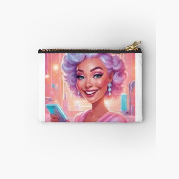 Item preview, Ilustración de glamour retro de belleza y tecnología designed and sold by goodartpro7com.