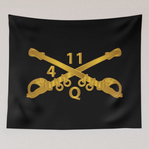 Item preview, ATK Helicopter Troop - Q - 4 - 11th ACR - Branch X 300 designed and sold by Military Insignia Products.