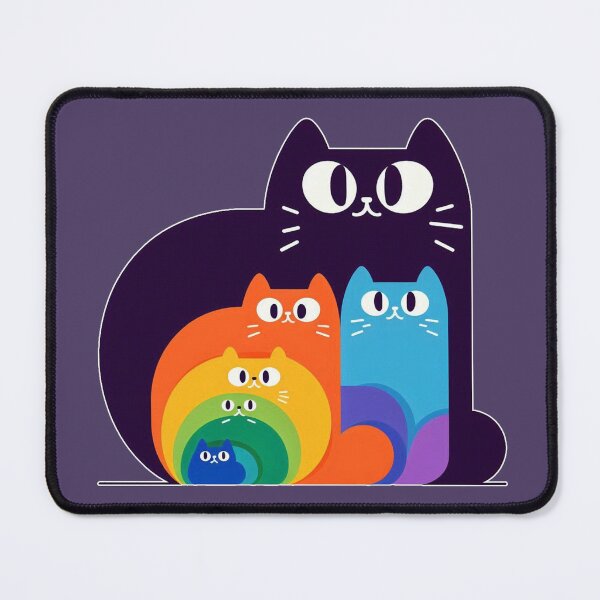 Item preview, Cute Nested Rainbow Cats  designed and sold by Nanthanon.