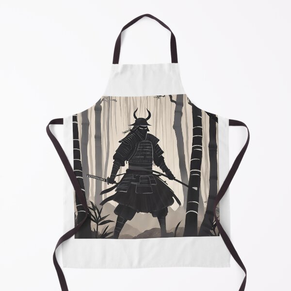 Item preview, Dark Ancestral Japanese Samurai Drawn designed and sold by Gina-Rosa.
