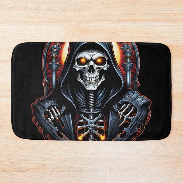 Item preview, Grim reaper robotic portrait  designed and sold by Heaven Welch.