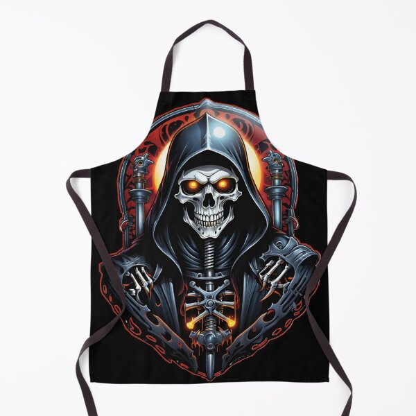 Item preview, Grim reaper robotic portrait  designed and sold by Heaven Welch.