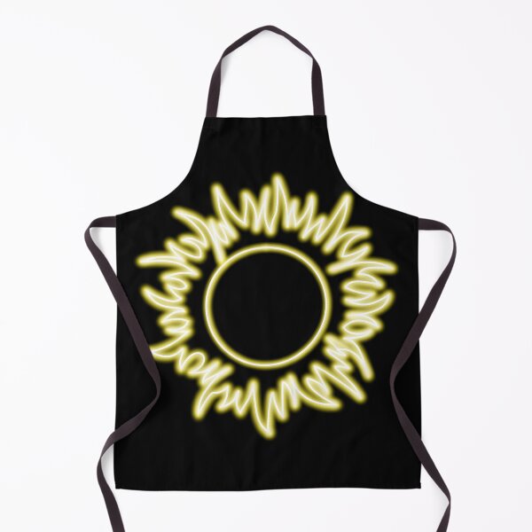 Item preview, Neon effect sun design #1 black background designed and sold by PEB-creative24.