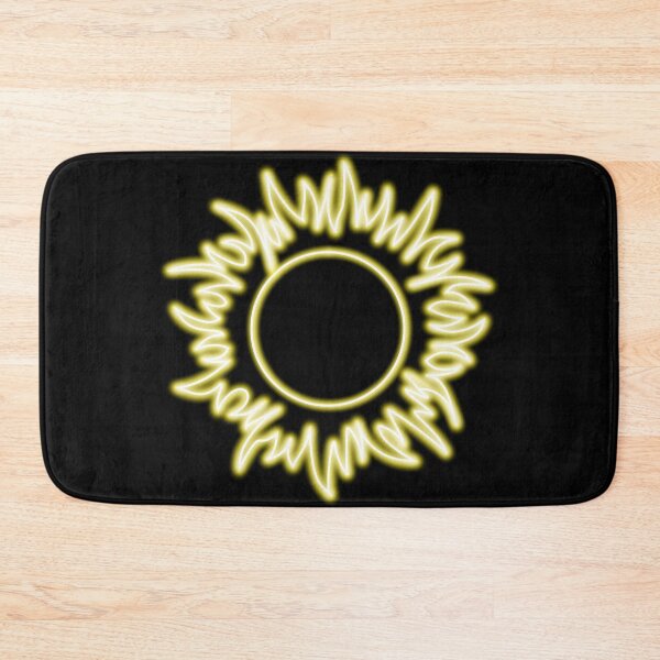 Item preview, Neon effect sun design #1 black background designed and sold by PEB-creative24.