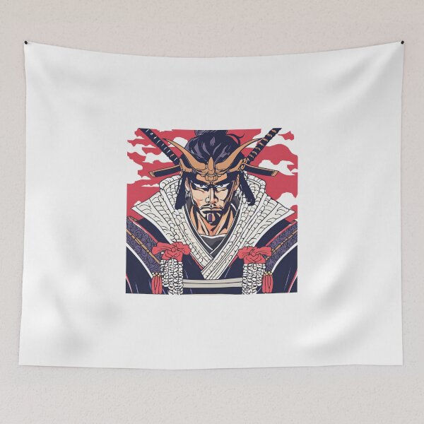 Item preview, Ancestral Japanese Samurai Drawn designed and sold by Gina-Rosa.