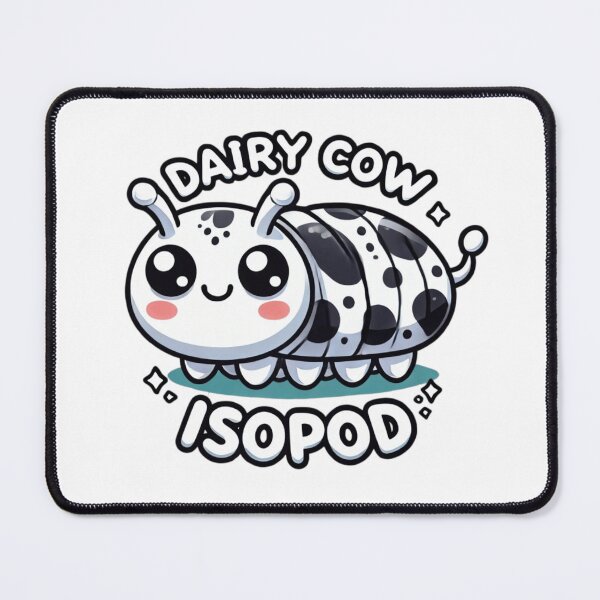 Item preview, Cute Dairy Cow Isopod Design - Cartoon Style designed and sold by vincecouture.
