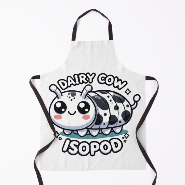 Item preview, Cute Dairy Cow Isopod Design - Cartoon Style designed and sold by vincecouture.