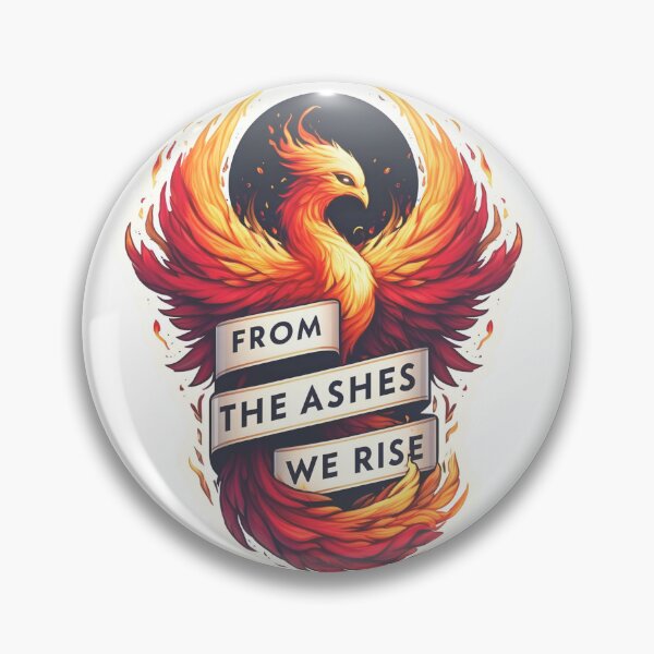 Item preview, Phoenix Rising From Ashes - Inspirational Design designed and sold by pwhitexm.
