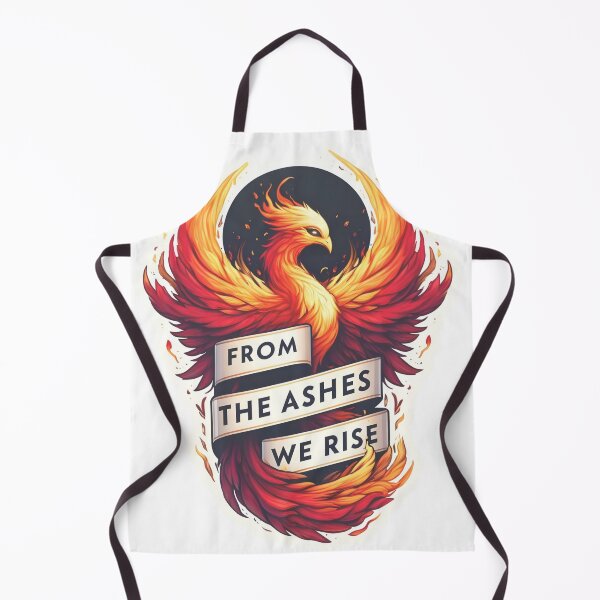 Item preview, Phoenix Rising From The Ashes We Rise Emblem designed and sold by Unruly Charm Co..