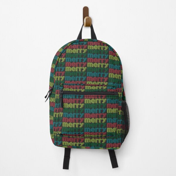 Item preview, Very Merry! - dark pattern designed and sold by Holly Norine Design.