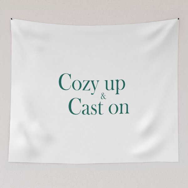 Item preview, Cozy Up & Cast On designed and sold by Fifteenfps.