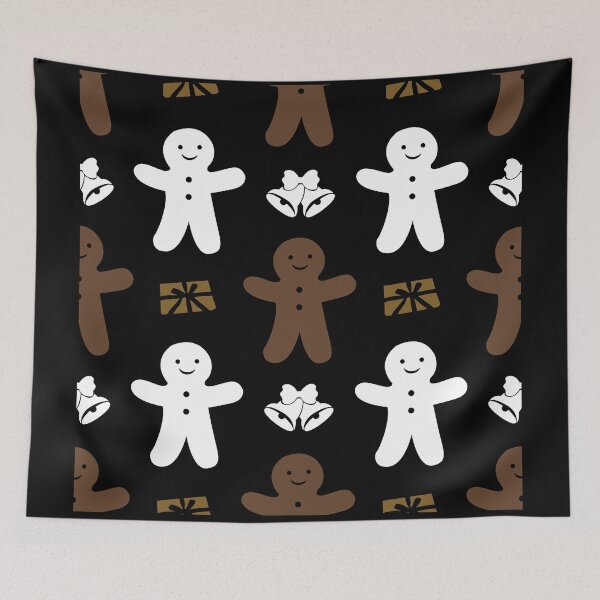 Item preview, Funny Christmas Gingerbread Men and Holiday Celebration, Festive Christmas Pattern, Christmas Cookie Conceive designed and sold by NADIASHOP86.
