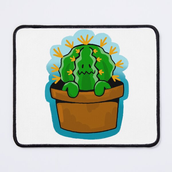 Item preview, Potted Round Cactus Guy designed and sold by NathanFost.
