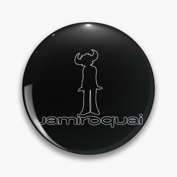 Item preview, Jamiroquai - Acid Jazz Funk - Outline Black White designed and sold by TheSmartChicken.
