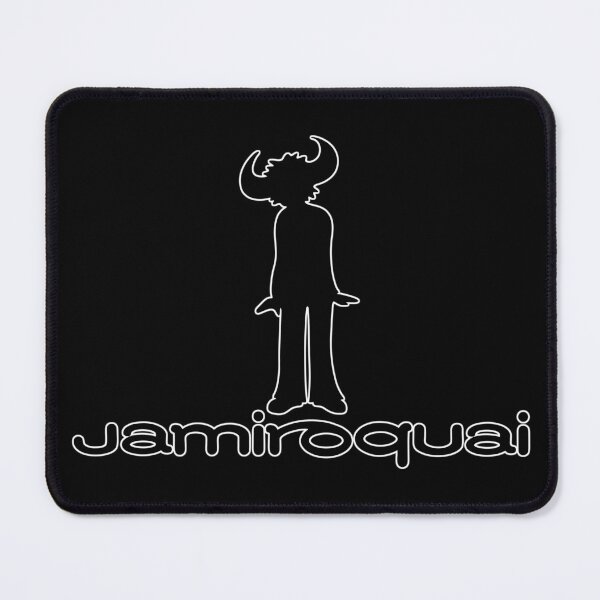 Item preview, Jamiroquai - Acid Jazz Funk - Outline Black White designed and sold by TheSmartChicken.