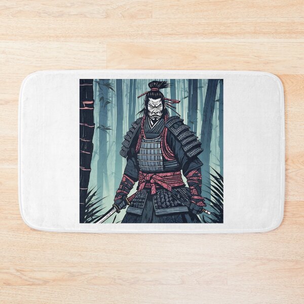 Item preview, Dark Ancestral Japanese Samurai Drawn designed and sold by Gina-Rosa.