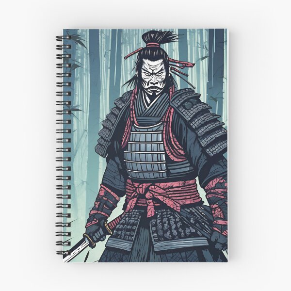 Item preview, Dark Ancestral Japanese Samurai Drawn designed and sold by Gina-Rosa.