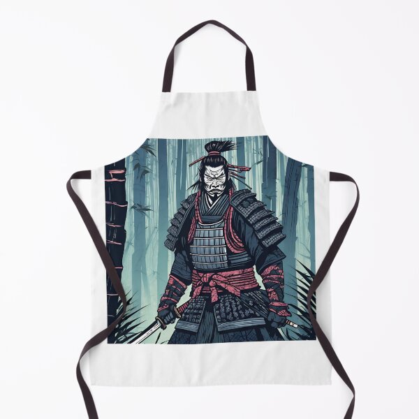 Item preview, Dark Ancestral Japanese Samurai Drawn designed and sold by Gina-Rosa.