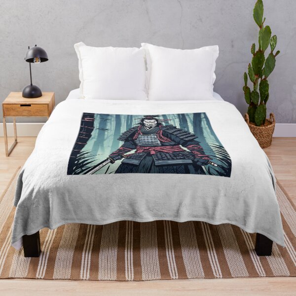 Item preview, Dark Ancestral Japanese Samurai Drawn designed and sold by Gina-Rosa.