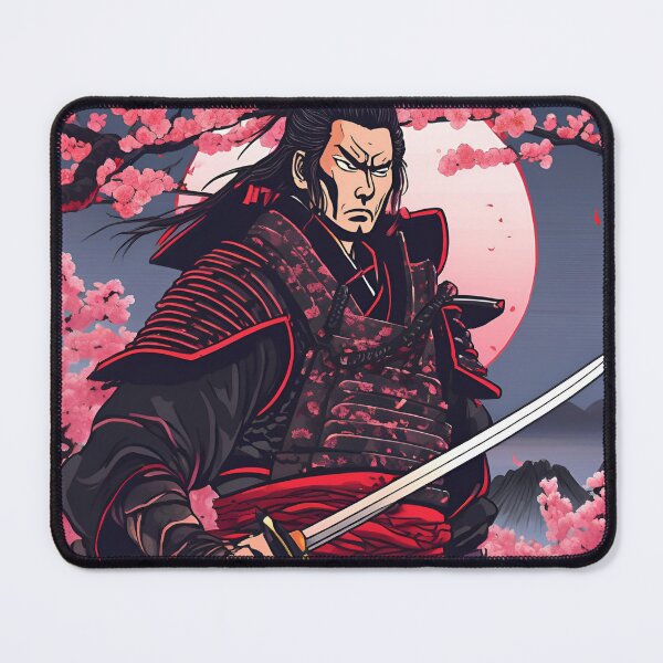 Item preview, Dark Ancestral Japanese Samurai Drawn designed and sold by Gina-Rosa.
