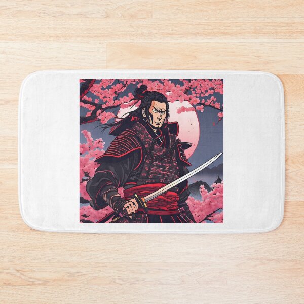 Item preview, Dark Ancestral Japanese Samurai Drawn designed and sold by Gina-Rosa.