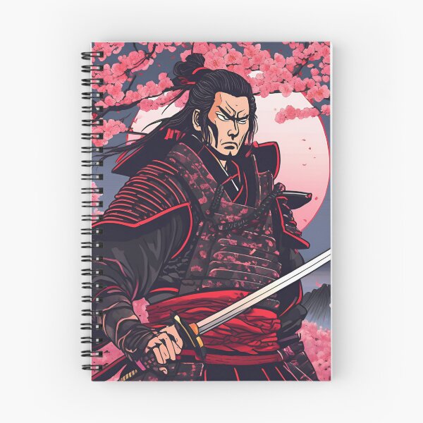 Item preview, Dark Ancestral Japanese Samurai Drawn designed and sold by Gina-Rosa.