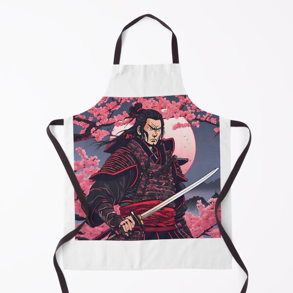 Item preview, Dark Ancestral Japanese Samurai Drawn designed and sold by Gina-Rosa.