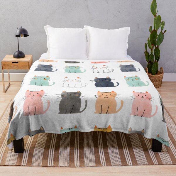 Aperçu de l'œuvre Couleurs de chat créée et vendue par cafelab.