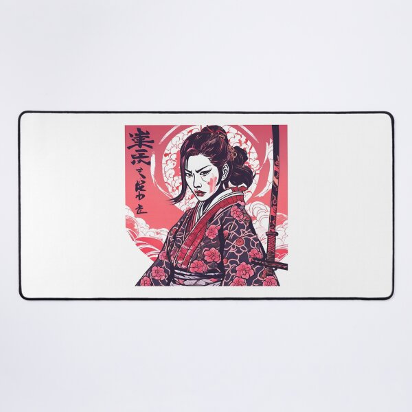Item preview, Women Ancestral Japanese Samurai Drawn designed and sold by Gina-Rosa.