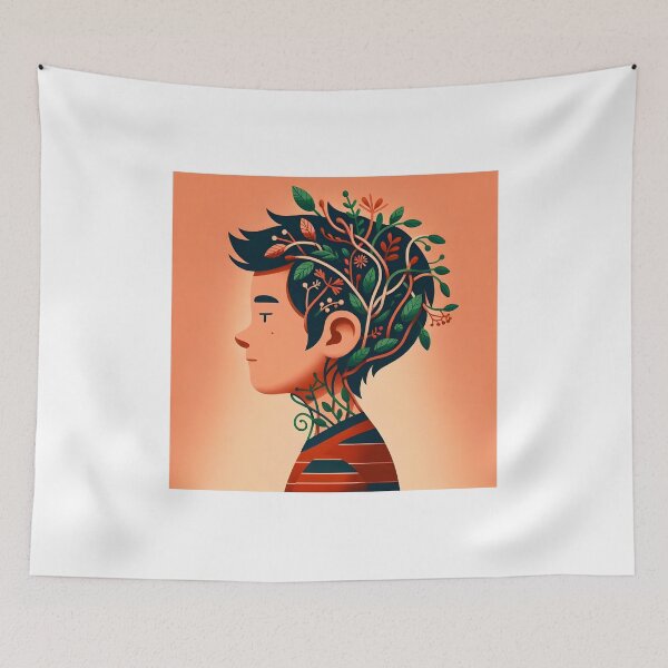 Item preview, I am growing up with my mind and my soul designed and sold by vectorillus.