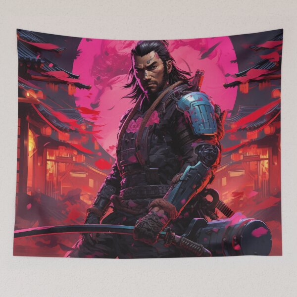 Item preview, Cyberpunk Samurai designed and sold by Rtymer.