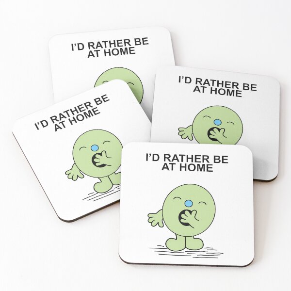 Item preview, Mr. I'd rather be at home Mr Men  designed and sold by Scat the cat.