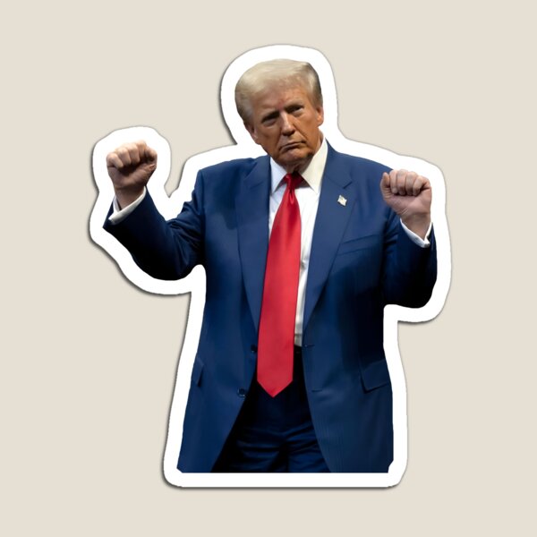 Vista previa del artículo con la obra «Donald Trump - dance», diseñado y vendido por sinnamonrolled.