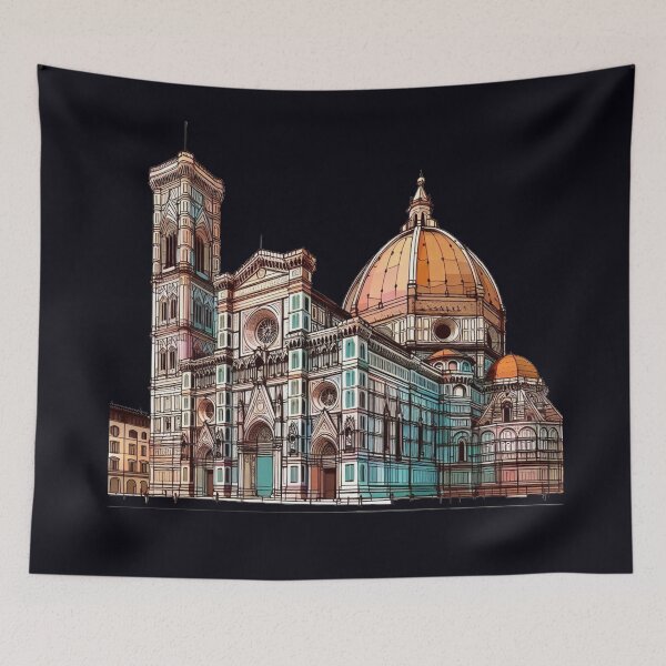 Item preview, Florence Cathedral - Renaissance Majesty in Tuscany,   designed and sold by PaintMeWorld.