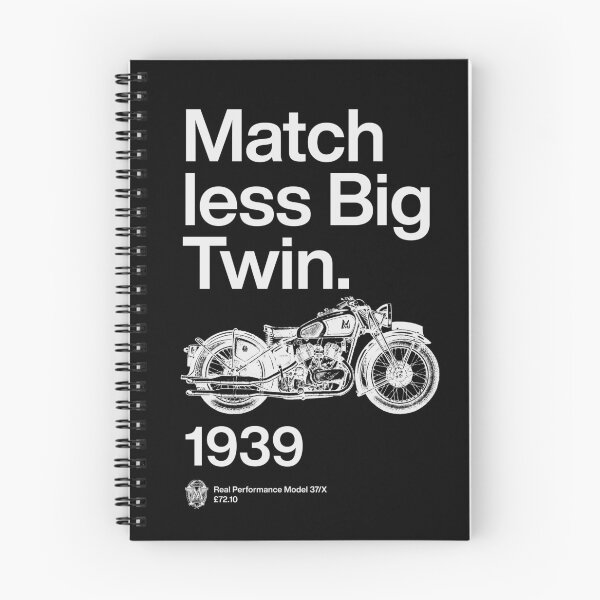 Item preview, Matchless Big Twin - Helvetica designed and sold by IronFlyers.