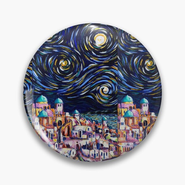 Item preview, Santorini Di Notti designed and sold by AyalaFineArts.