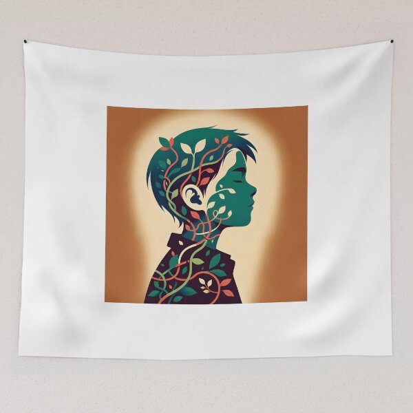 Item preview, I am growing up with my mind and my soul designed and sold by vectorillus.