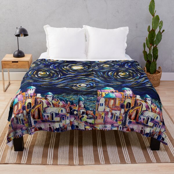 Item preview, Santorini Di Notti designed and sold by AyalaFineArts.
