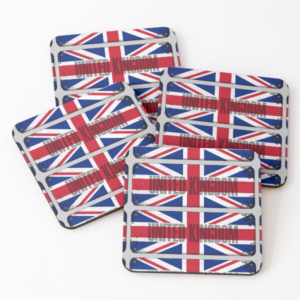 Item preview, UNITED KINGDOM, UK, British Flag 04 Sticker T-Shirt designed and sold by OuterShellUK.