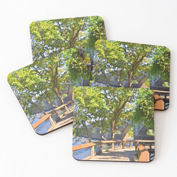 Item preview, The River Walk Under The Gervais Street Bridge designed and sold by LisaWootenPhoto.