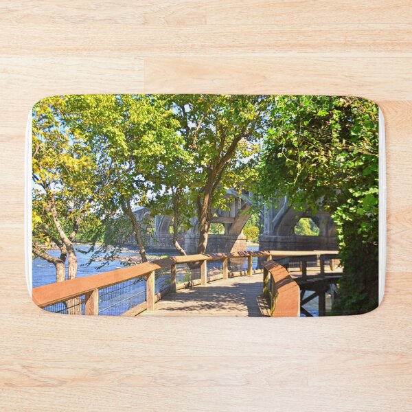 Item preview, The River Walk Under The Gervais Street Bridge designed and sold by LisaWootenPhoto.
