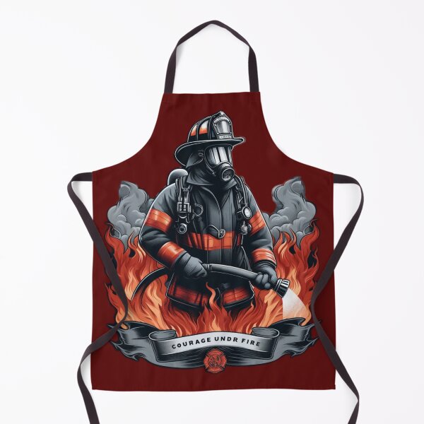 Item preview, Courage Under Fire: Firefighter designed and sold by aggiesArt.