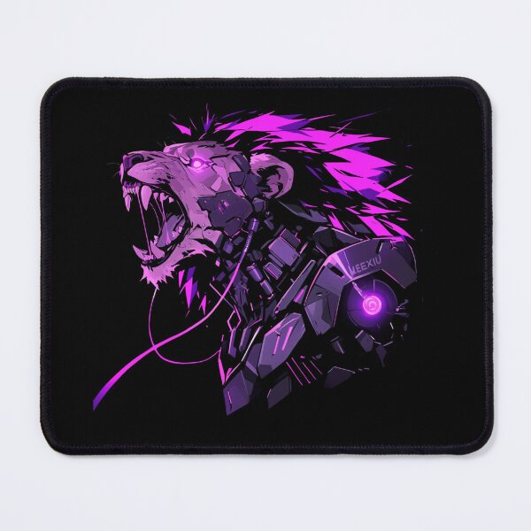 Item preview, Cyber Black Lion // Black Lion // Cool Animal // Cyber Animal // Animal Art // Animal Warrior // Animal Cute Art // Gaming Aesthetic stickers designed and sold by SMARTKIT DESIGNAGENCY.
