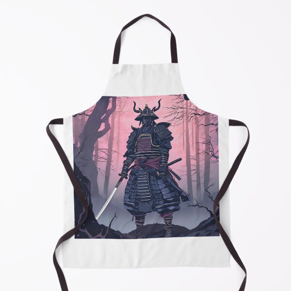 Item preview, Dark Ancestral Japanese Samurai Drawn designed and sold by Gina-Rosa.