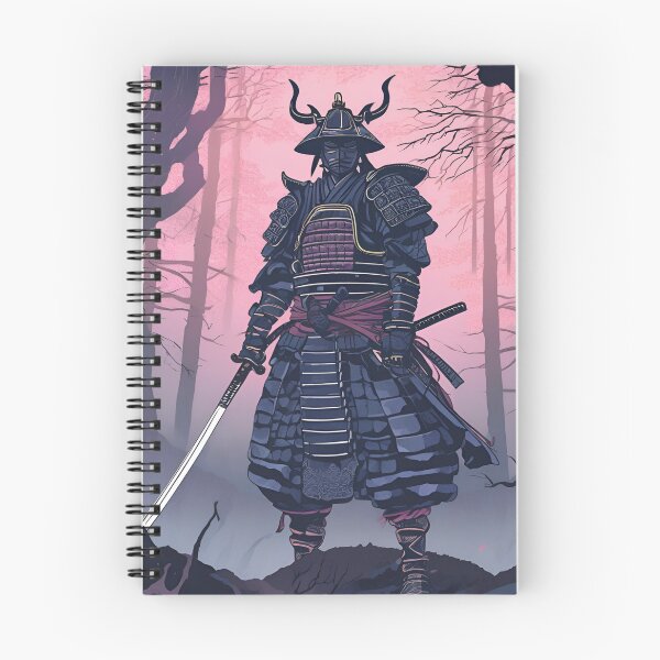 Item preview, Dark Ancestral Japanese Samurai Drawn designed and sold by Gina-Rosa.