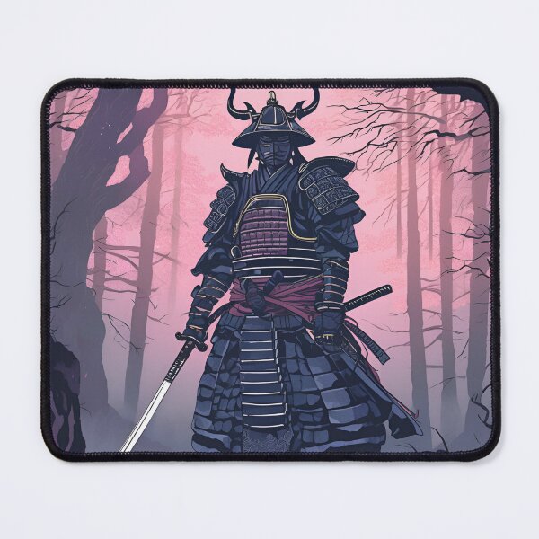 Item preview, Dark Ancestral Japanese Samurai Drawn designed and sold by Gina-Rosa.