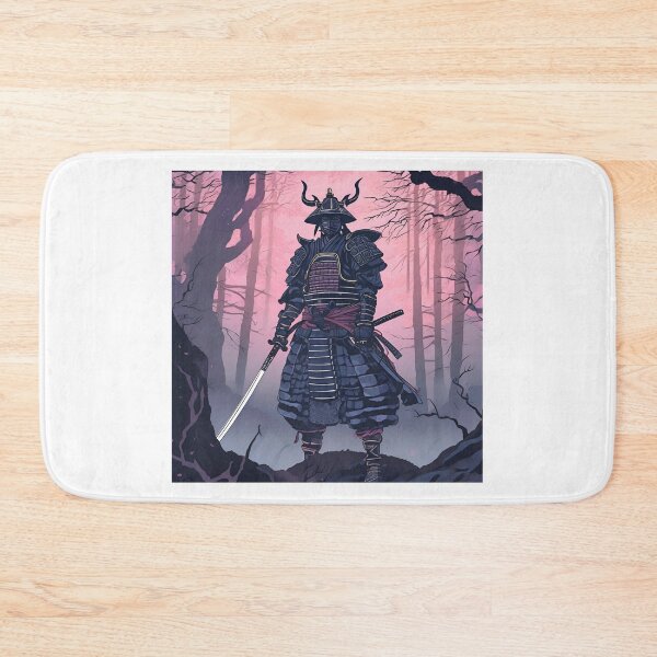 Item preview, Dark Ancestral Japanese Samurai Drawn designed and sold by Gina-Rosa.